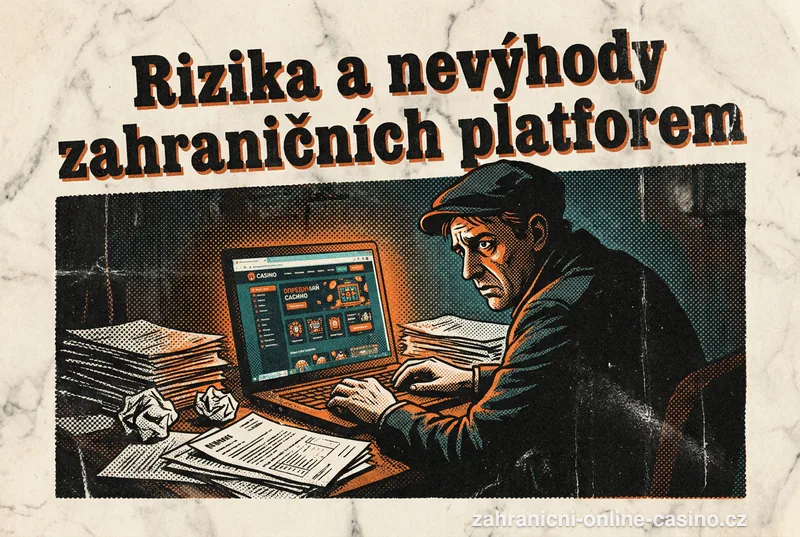 Rizika a nevýhody zahraničních platforem